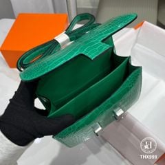 Túi H Constance da cá sấu bóng 19cm | Sang trọng, thời thượng