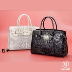 Túi xách HM999TI da cá sấu nguyên tấm - Tinh hoa thủ công đẳng cấp