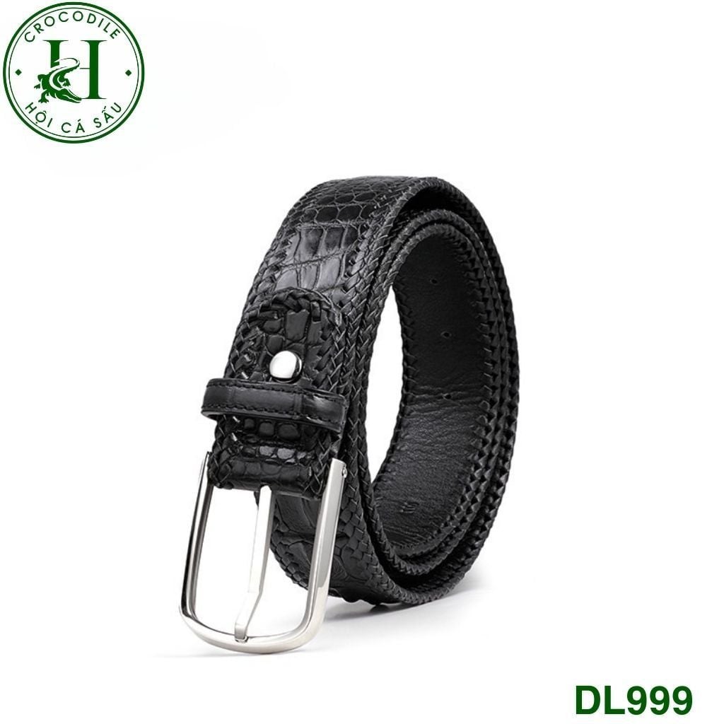 DÂY LƯNG MAY VIỀN THỦ CÔNG DÂY LIỀN KHÔNG NỐI GHÉP DL999 + HỘP VÀ MÓC KHÓA LÀM QUÀ TẶNG