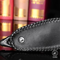 Dây Lưng Da Cá Sấu Đầu Cá DL6868 – Phong Cách Năng Động, Thiết Kế May Viền Thủ Công