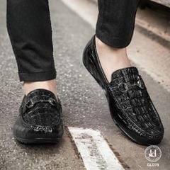 Giày lười đuôi cá sấu GLD79 – Sang trọng trong từng bước chân