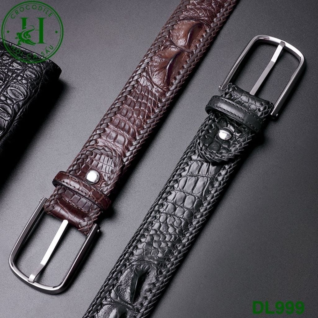 DÂY LƯNG MAY VIỀN THỦ CÔNG DÂY LIỀN KHÔNG NỐI GHÉP DL999 + HỘP VÀ MÓC KHÓA LÀM QUÀ TẶNG