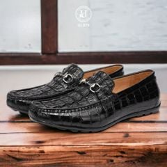 Giày lười đuôi cá sấu GLD79 – Sang trọng trong từng bước chân