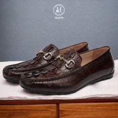 Giày lười đuôi cá sấu GLD79 – Sang trọng trong từng bước chân