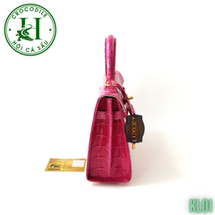 Túi nữ da cá sấu bóng kính cao cấp KL01