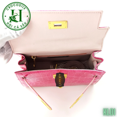 Túi nữ da cá sấu bóng kính cao cấp KL01