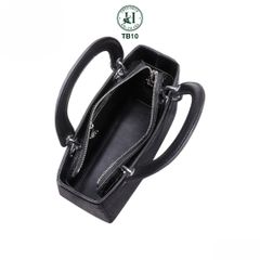 Túi nữ da bụng cá sấu bóng kính cao cấp TB10