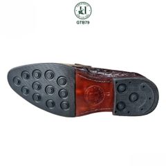 GTB68 – Giày Tây Loafer da cá sấu thật | Thiết kế không dây, đẳng cấp cá nhân hóa