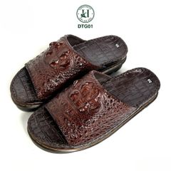 DÉP DOCTOR DA GÙ CÁ SẤU DTG01 ( Nâu ), CHIỀU CAO 5cm – CÁ TÍNH & ĐẲNG CẤP TRÊN TỪNG BƯỚC CHÂN