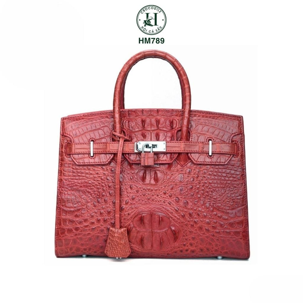Túi xách nữ da cá sấu HM789 là biểu tượng của sự sang trọng, đẳng cấp và quyền lực