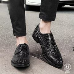 GTG39 – Giày Oxford da gù cá sấu thật | Đẳng cấp cổ điển – Bản lĩnh hiện đại