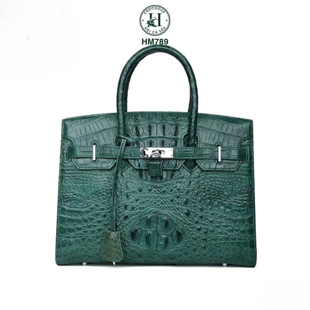 Túi xách nữ da cá sấu HM789 là biểu tượng của sự sang trọng, đẳng cấp và quyền lực