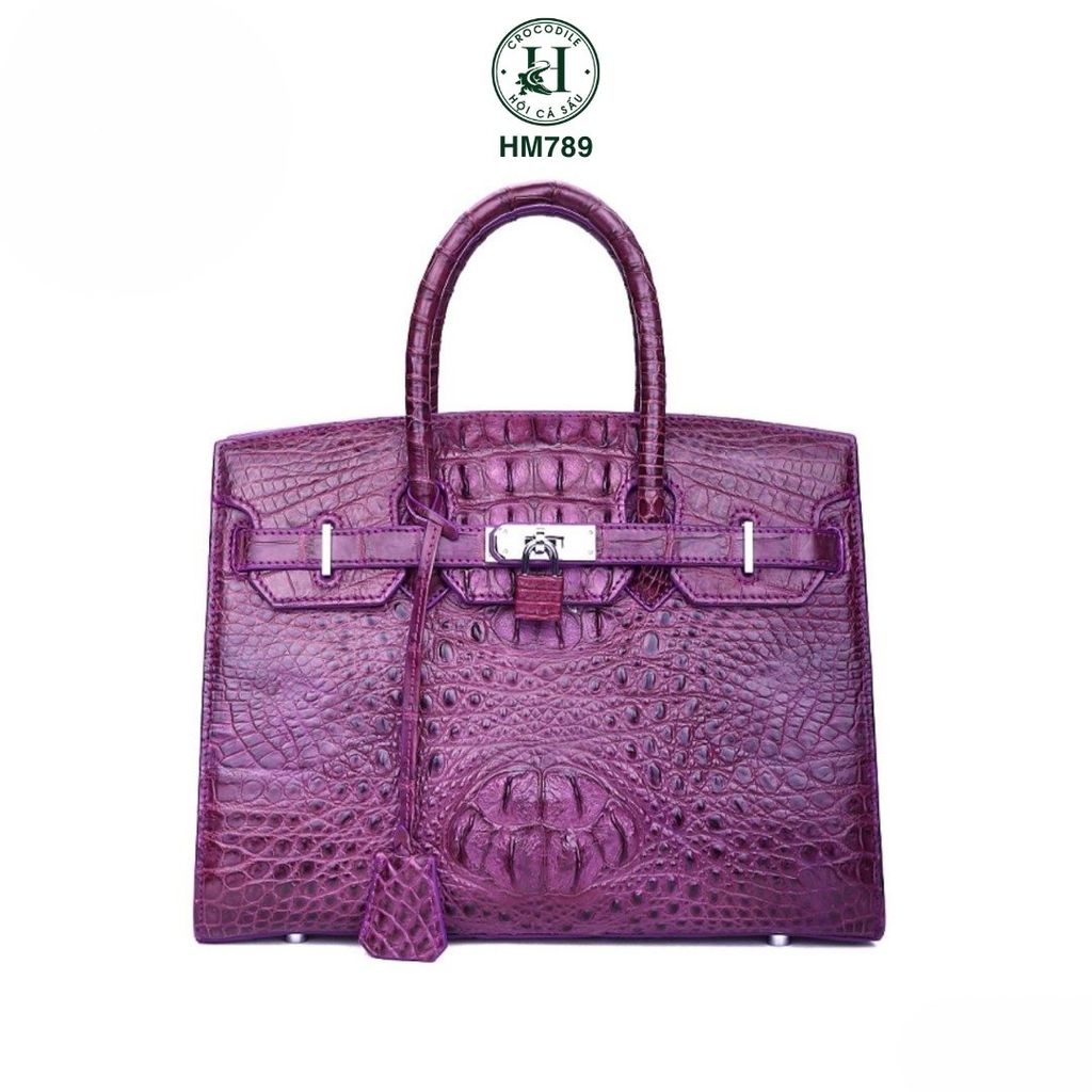 Túi xách nữ da cá sấu HM789 là biểu tượng của sự sang trọng, đẳng cấp và quyền lực