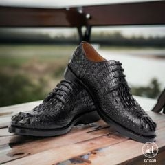 GTG39 – Giày Oxford da gù cá sấu thật | Đẳng cấp cổ điển – Bản lĩnh hiện đại