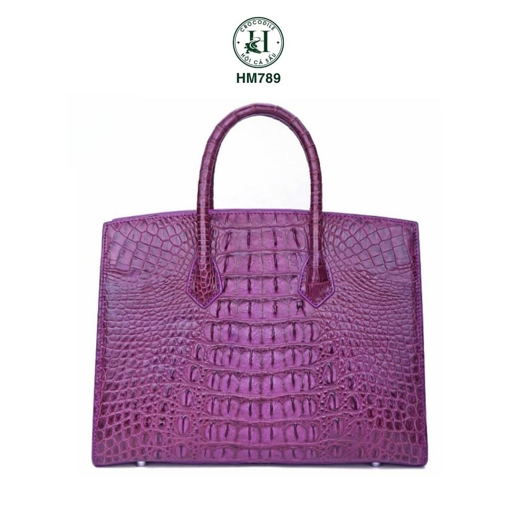 Túi xách nữ da cá sấu HM789 là biểu tượng của sự sang trọng, đẳng cấp và quyền lực