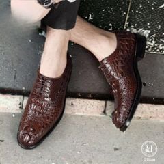 GTG39 – Giày Oxford da gù cá sấu thật | Đẳng cấp cổ điển – Bản lĩnh hiện đại