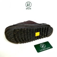 DÉP DOCTOR DA LƯNG CÁ SẤU DTL79 ( Đen ) – CÁ TÍNH ĐẬM CHẤT THỜI TRANG - CHIỀU CAO 5cm