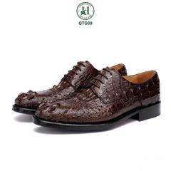 GTG39 – Giày Oxford da gù cá sấu thật | Đẳng cấp cổ điển – Bản lĩnh hiện đại