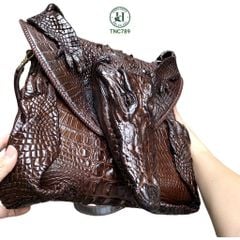 TNC789 – Túi đầu cá sấu nguyên con độc bản | Đẳng cấp mạnh mẽ