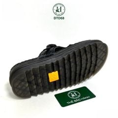 DÉP DOCTOR DA ĐẦU CÁ SẤU DTD68 ( Nâu ) – ĐẾ CAO 5CM, THIẾT KẾ QUAI KẸP CÁ TÍNH