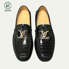 GLV79 – Giày Loafer da cá sấu thật tăng chiều cao 5cm | Quà tặng đẳng cấp cho nam giới hiện đại