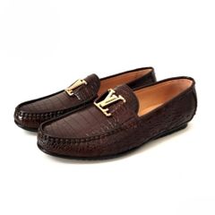 GLB179 – Giày lười da bụng cá sấu cao cấp | Thanh lịch, chuẩn form, sang trọng từng bước đi