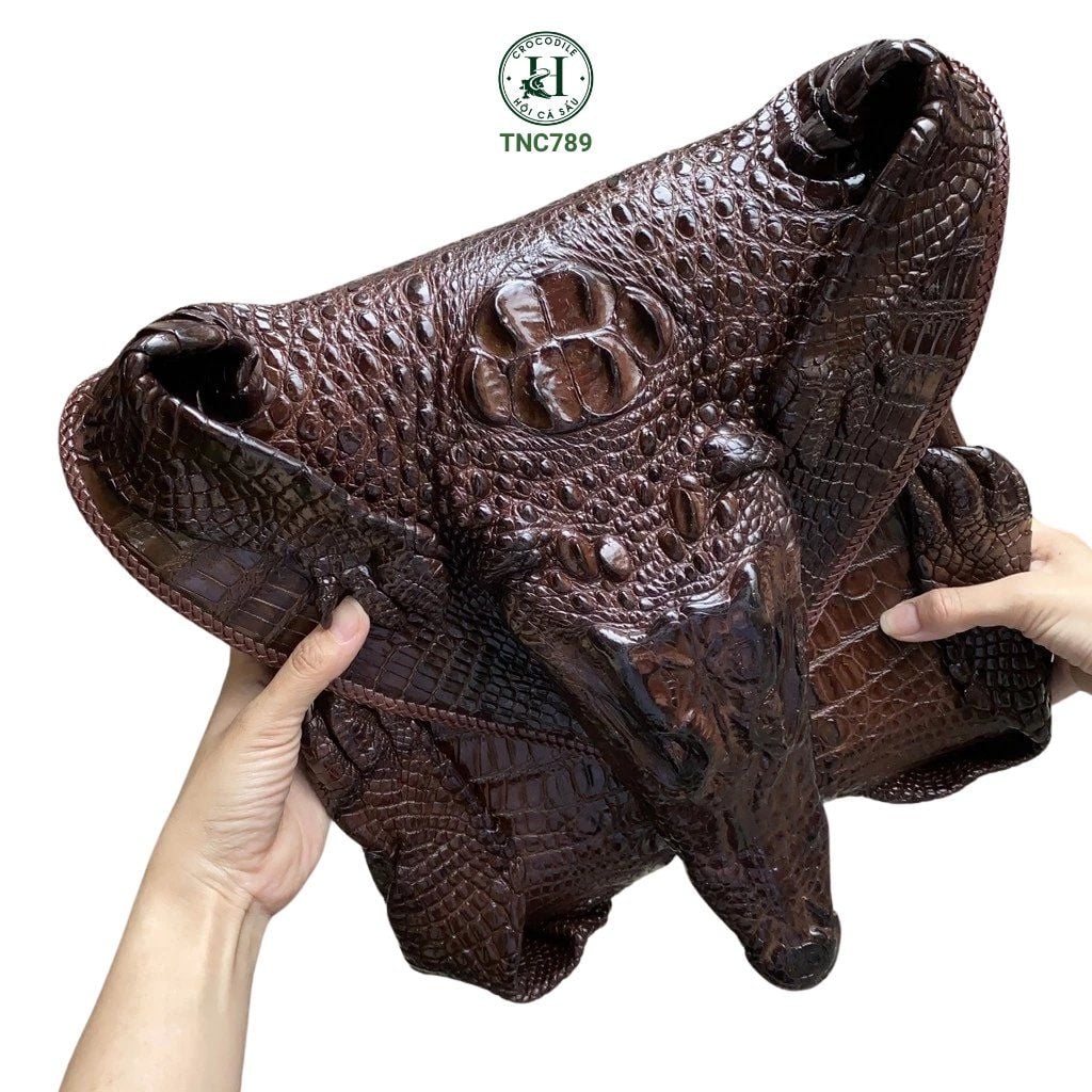 TNC789 – Túi đầu cá sấu nguyên con độc bản | Đẳng cấp mạnh mẽ