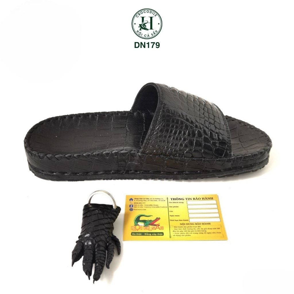 DÉP QUAI NGANG DA BỤNG CÁ SẤU DN179 – THIẾT KẾ RIÊNG THEO YÊU CẦU