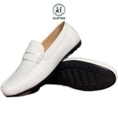 Giày lười Moccasin da cá sấu Himalaya - GLBT999 là biểu tượng của sự sang trọng, đẳng cấp và quyền lực