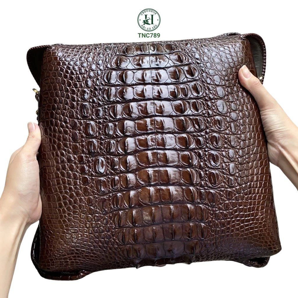 TNC789 – Túi đầu cá sấu nguyên con độc bản | Đẳng cấp mạnh mẽ