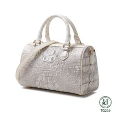 TG239 – Túi xách nữ da cá sấu thật, thiết kế thanh lịch, tiện dụng