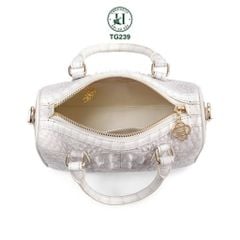 TG239 – Túi xách nữ da cá sấu thật, thiết kế thanh lịch, tiện dụng