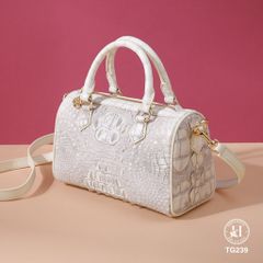 TG239 – Túi xách nữ da cá sấu thật, thiết kế thanh lịch, tiện dụng