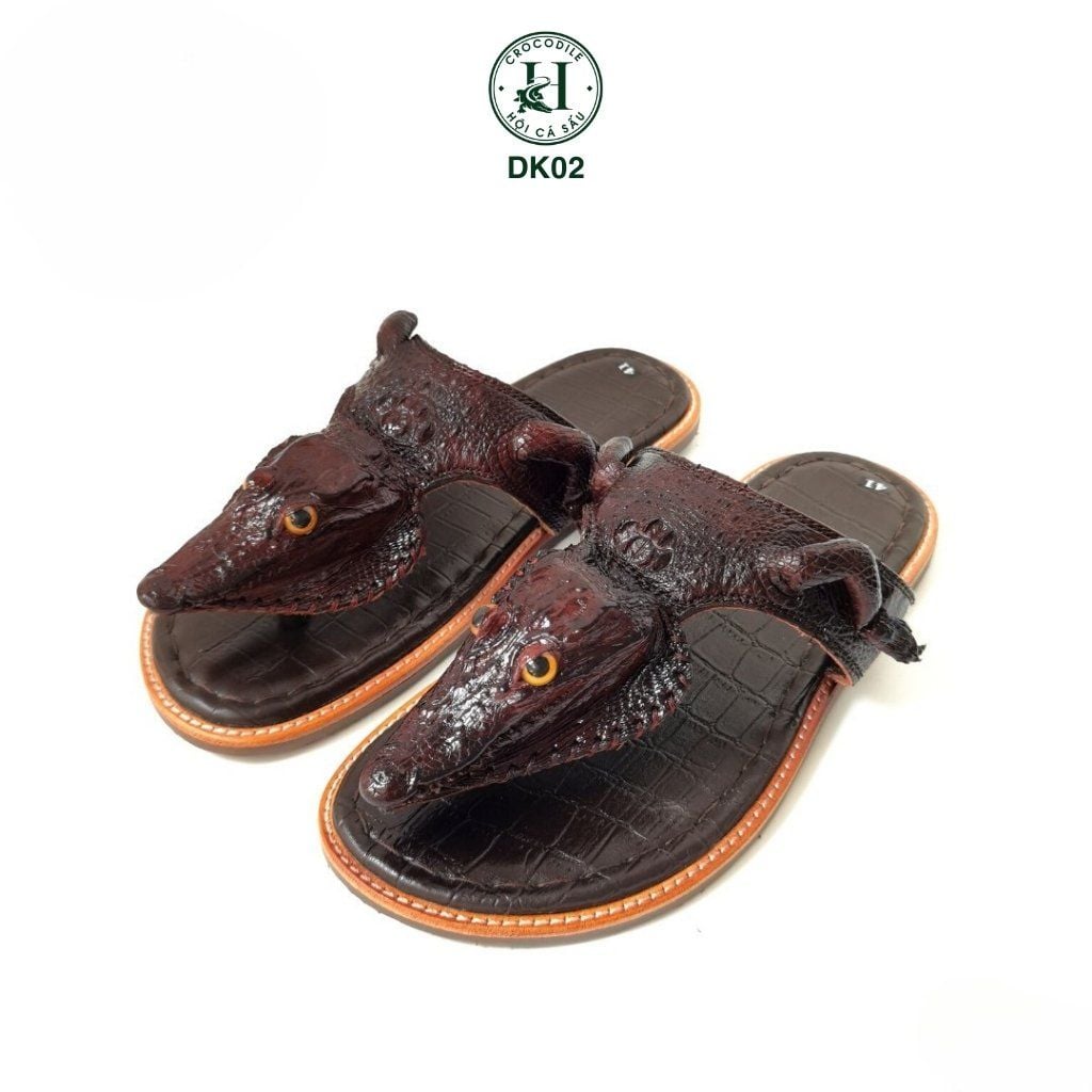 DÉP QUAI KẸP ĐẦU CÁ SẤU ĐẾ THẤP CAO CẤP – DK02