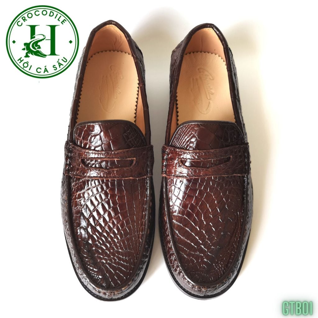 GTB01 – Giày Tây đế cao da cá sấu thật | Lịch lãm và đẳng cấp cá nhân hóa