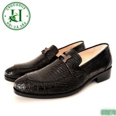 Giày Tây không dây da bụng cá sấu cao cấp GTB279