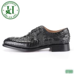 GTD01 – Giày Tây Oxford da đuôi cá sấu thủ công, chuẩn phong cách quý ông