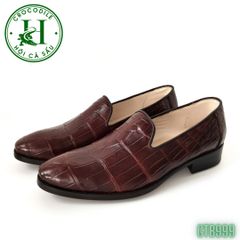 GTB999 – Giày Tây không dây da cá sấu thật | Sang trọng, tinh tế, thủ công cá nhân hóa