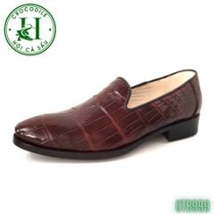 GTB999 – Giày Tây không dây da cá sấu thật | Sang trọng, tinh tế, thủ công cá nhân hóa