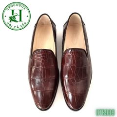 GTB999 – Giày Tây không dây da cá sấu thật | Sang trọng, tinh tế, thủ công cá nhân hóa