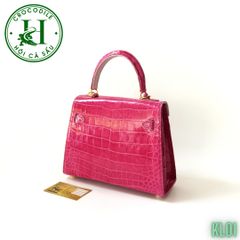 Túi nữ da cá sấu bóng kính cao cấp KL01