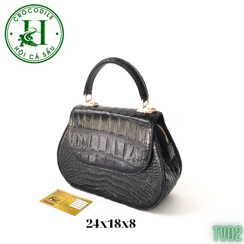 Túi nữ da cá sấu cao cấp TV02