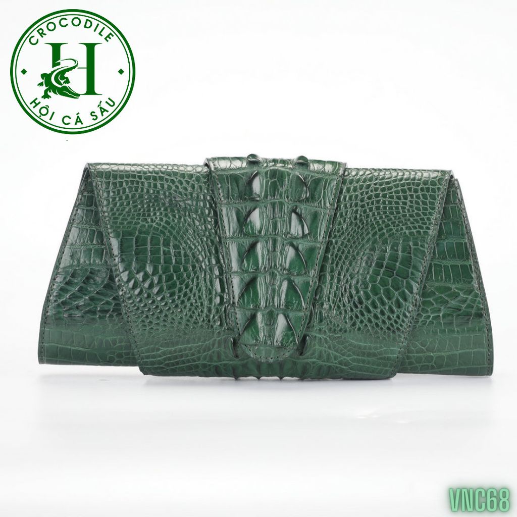 Túi nữ da cá sấu nguyên con cao cấp VNC68