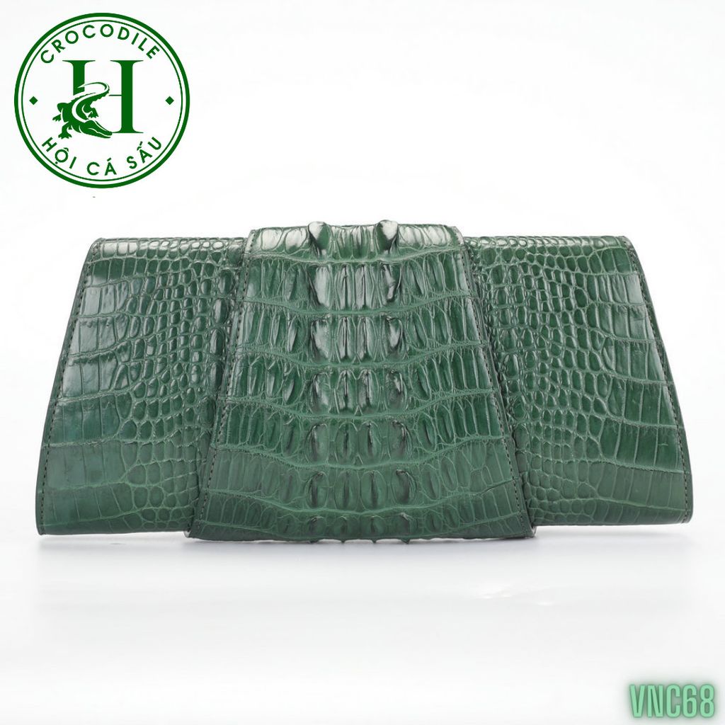 Túi nữ da cá sấu nguyên con cao cấp VNC68