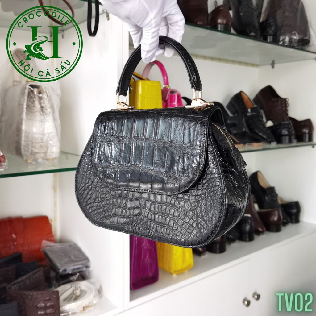 Túi nữ da cá sấu cao cấp TV02