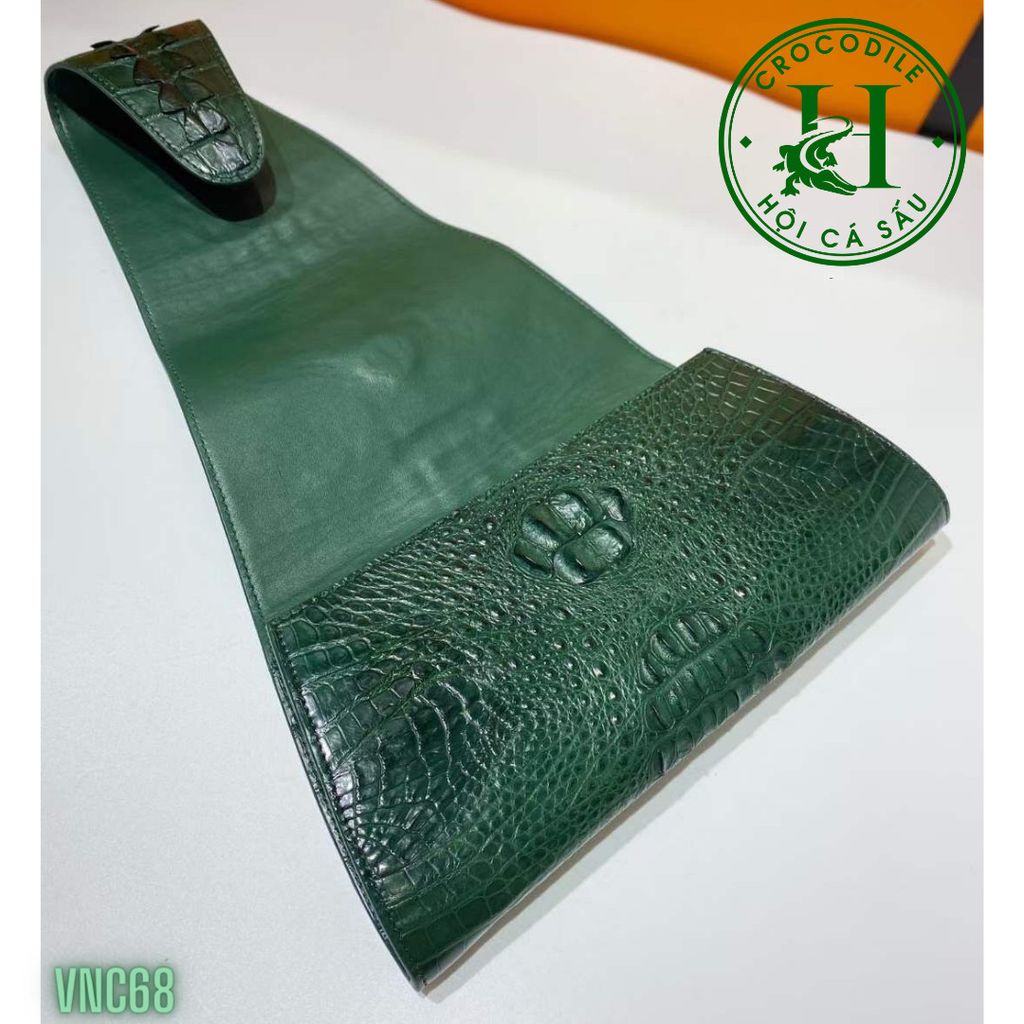 Túi nữ da cá sấu nguyên con cao cấp VNC68