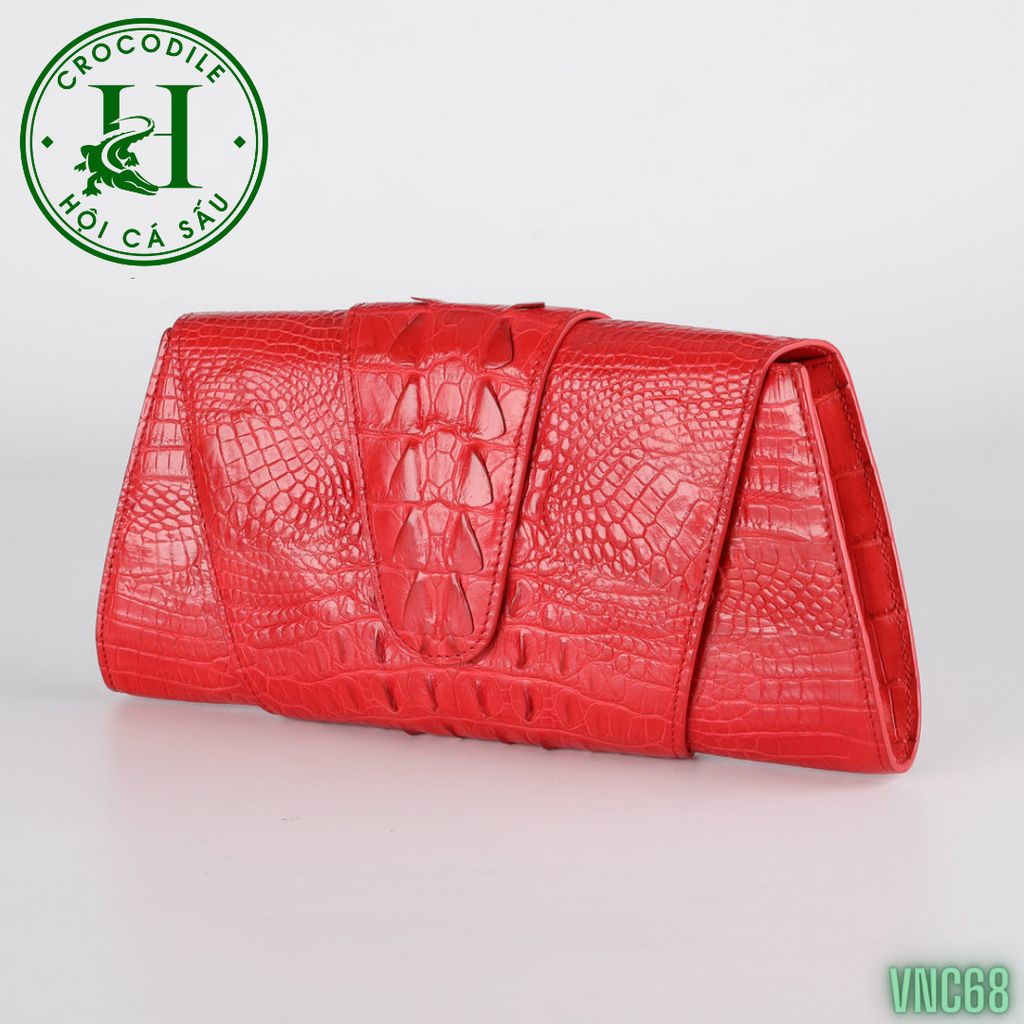 Túi nữ da cá sấu nguyên con cao cấp VNC68