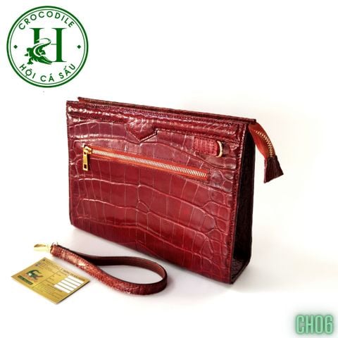 Clutch nam da cá sấu CH06 – Tuyên ngôn đẳng cấp dành cho quý ông hiện đại
