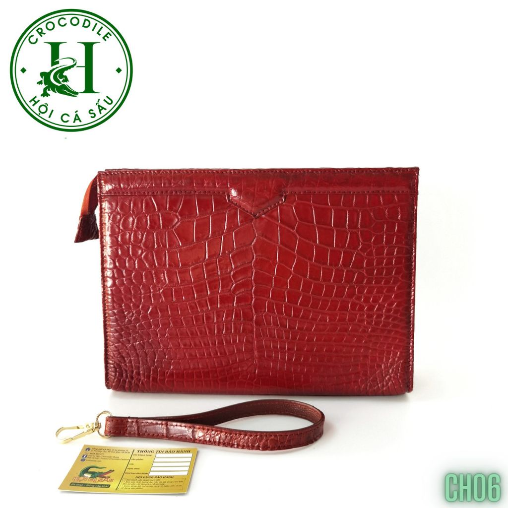 Clutch nam da cá sấu CH06 – Tuyên ngôn đẳng cấp dành cho quý ông hiện đại