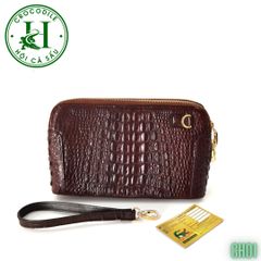 Clutch kẹp nách nam da cá sấu cao cấp CH01